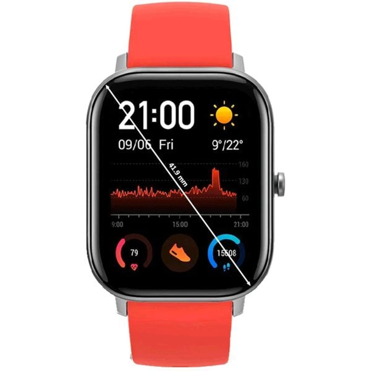 Xiaomi Amazfit GTS aircraft-grade aluminum alloy