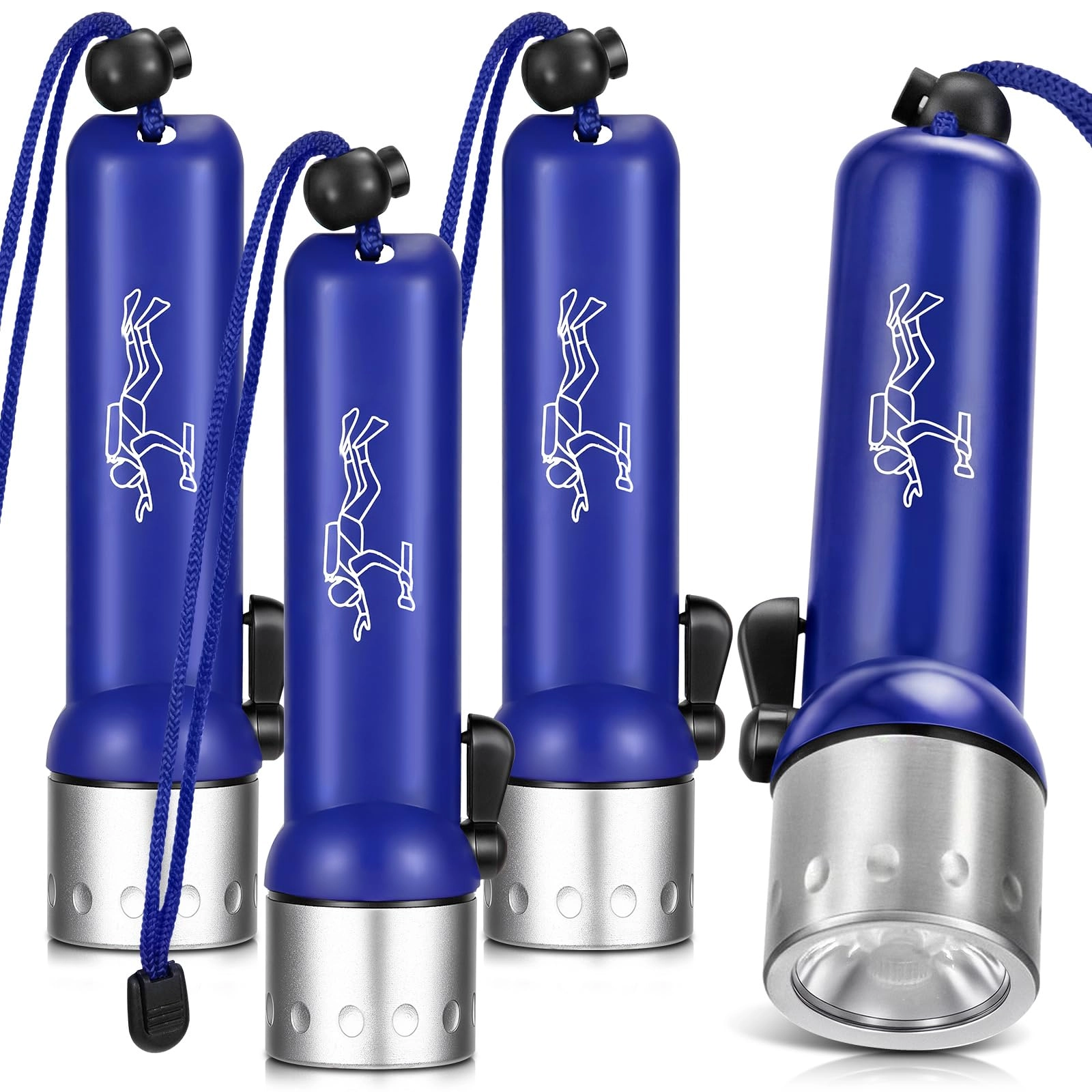 Retisee Diving Flashlight - 1000 Lumen T6 LED Waterproof Pack