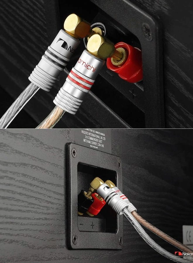 Excel Series - Banana Plug 24k Gold Plated Right Angle