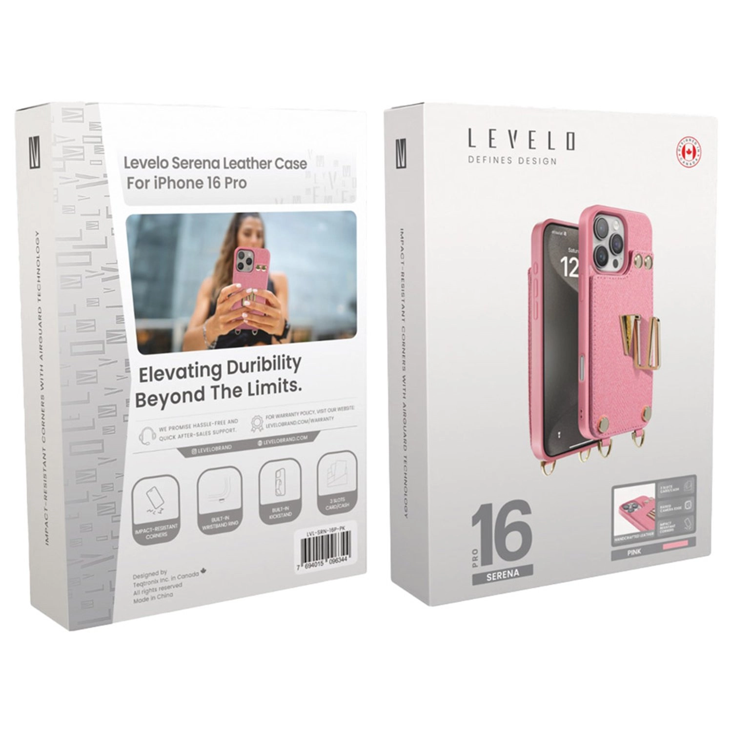 Serena Leather Case for iPhone 16 Pro