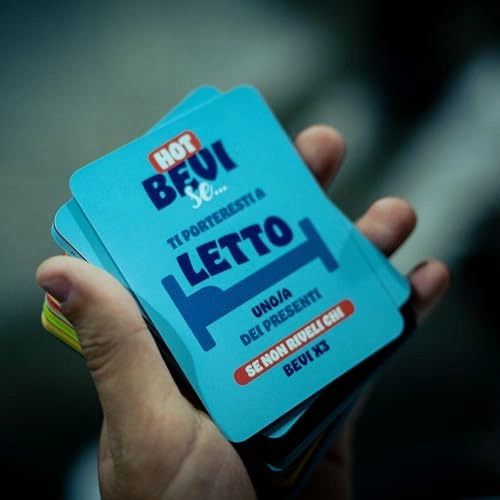 Alcohol Card Game - 60 Italian 18 years of age