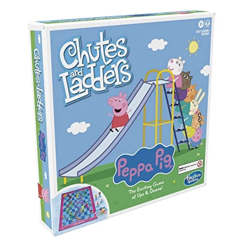 Chutes and Ladders Peppa Pig Edition - English 3 years and up