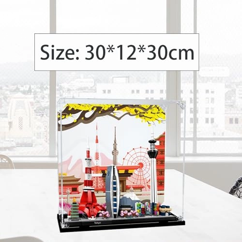Acrylic Display Case - Dust-Proof Clear for 21051