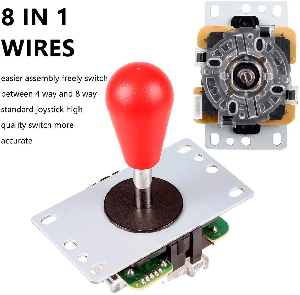 Joystick Handles + Arcade Buttons - USB PC, Windows