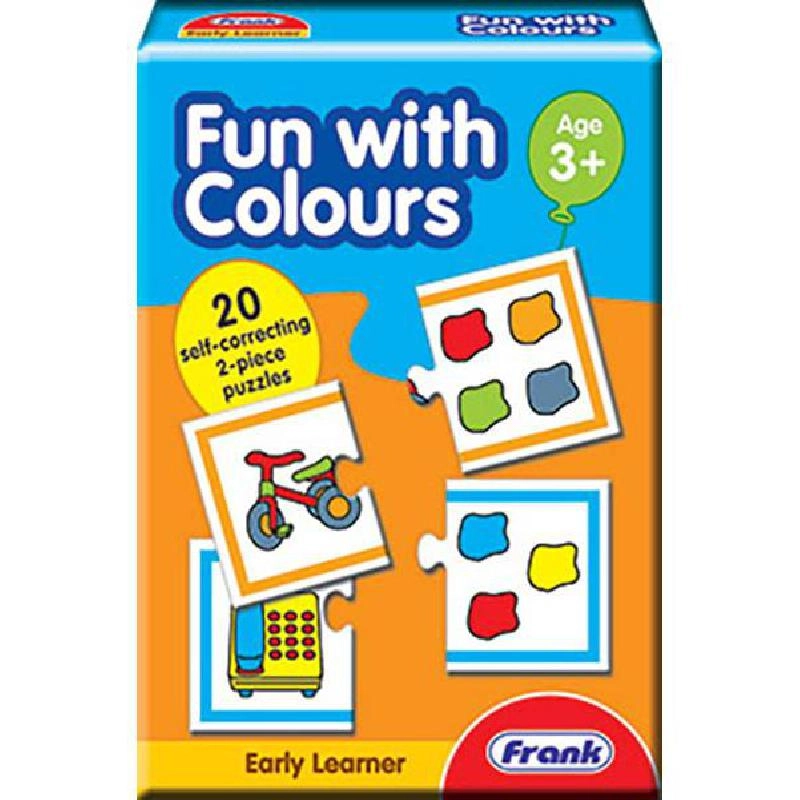Frank Playing With Colours - 3 Years and Above 40 Pieces