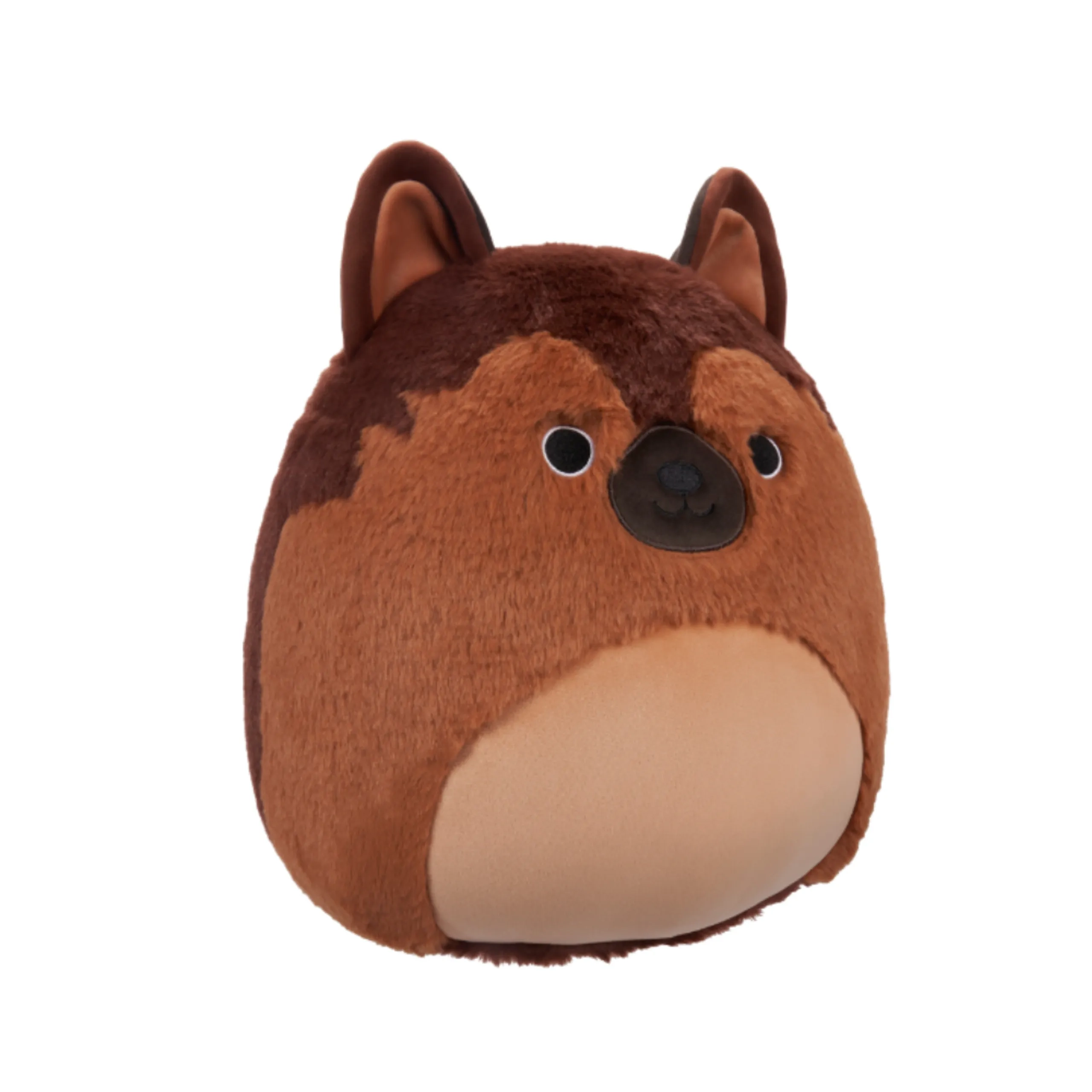 Mario German Shepard Fuzzamallows - 30 cm Plush Brown