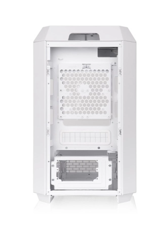 Tower 250 - Mini Tower 3mm Tempered Glass Snow White