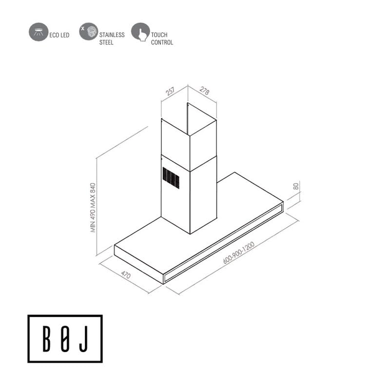 CBI-600AXA - 750 cubic metre per hour 600 millimeter