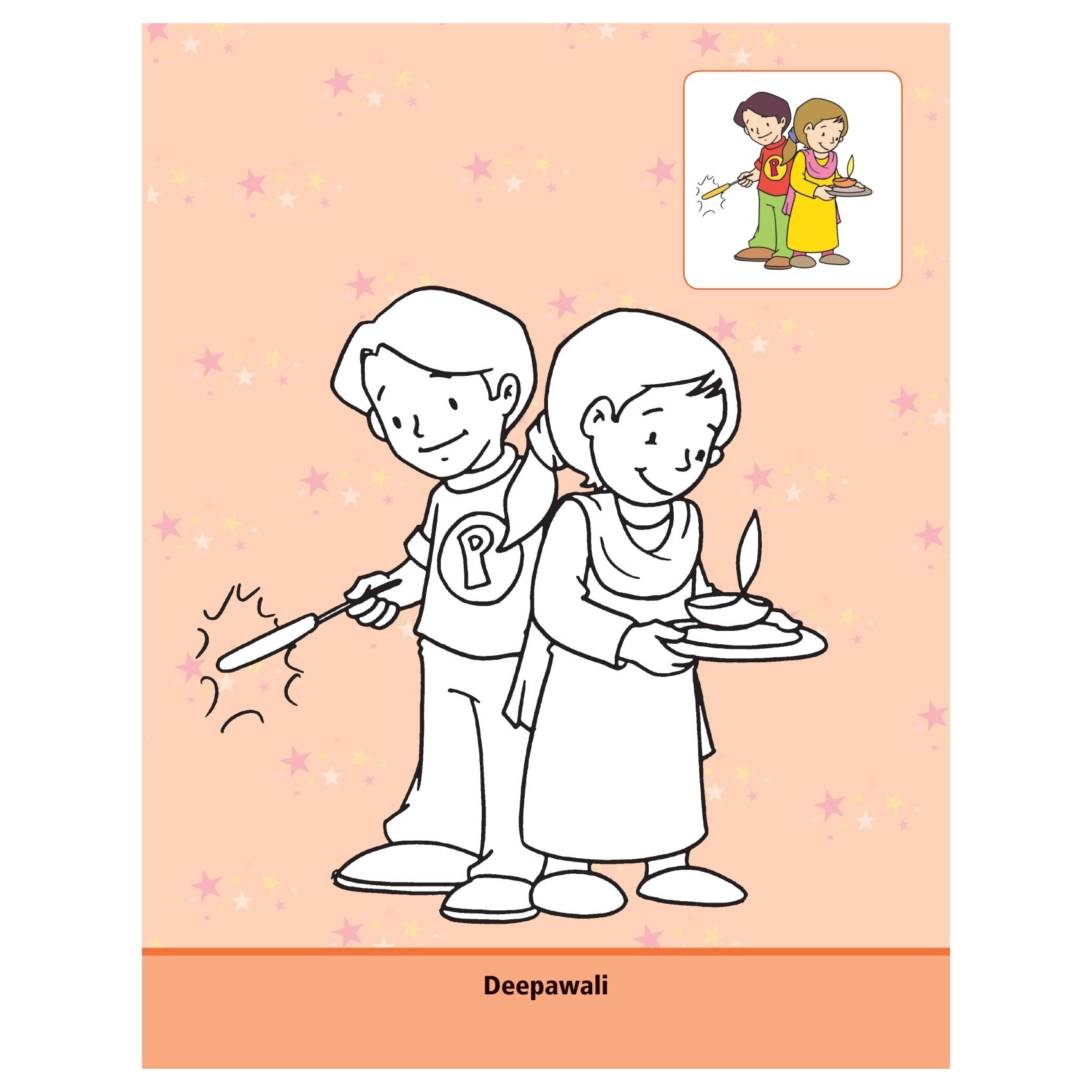 My First Festivals Colouring Book