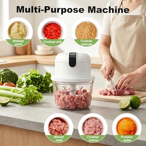 Mini Electric Chopper - 350 ml USB
