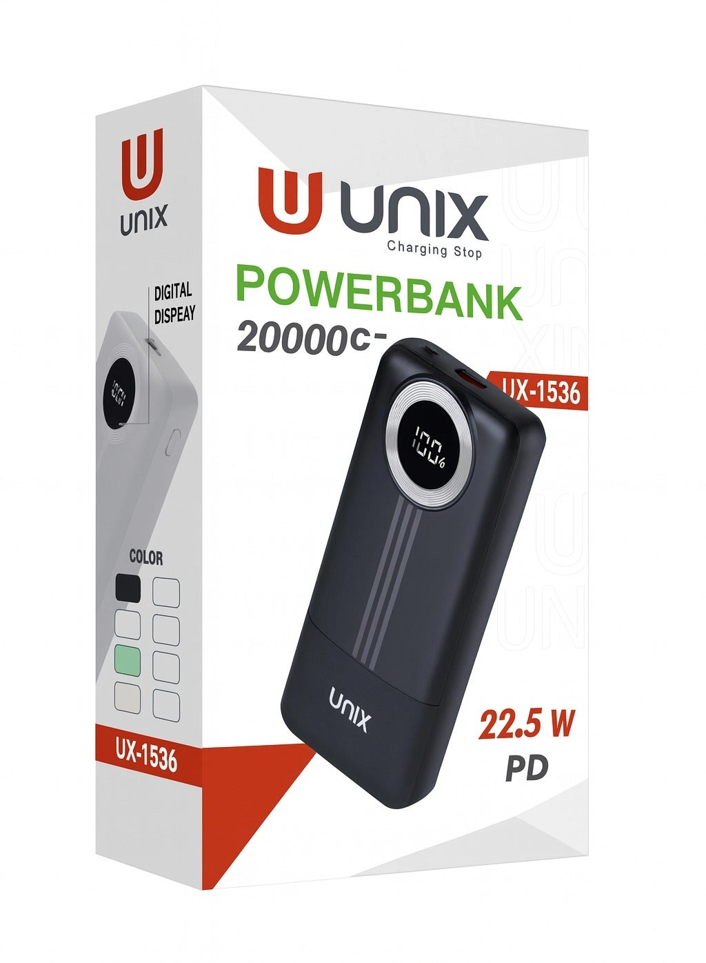 Ux-1536 - 20000mAh 22.5W