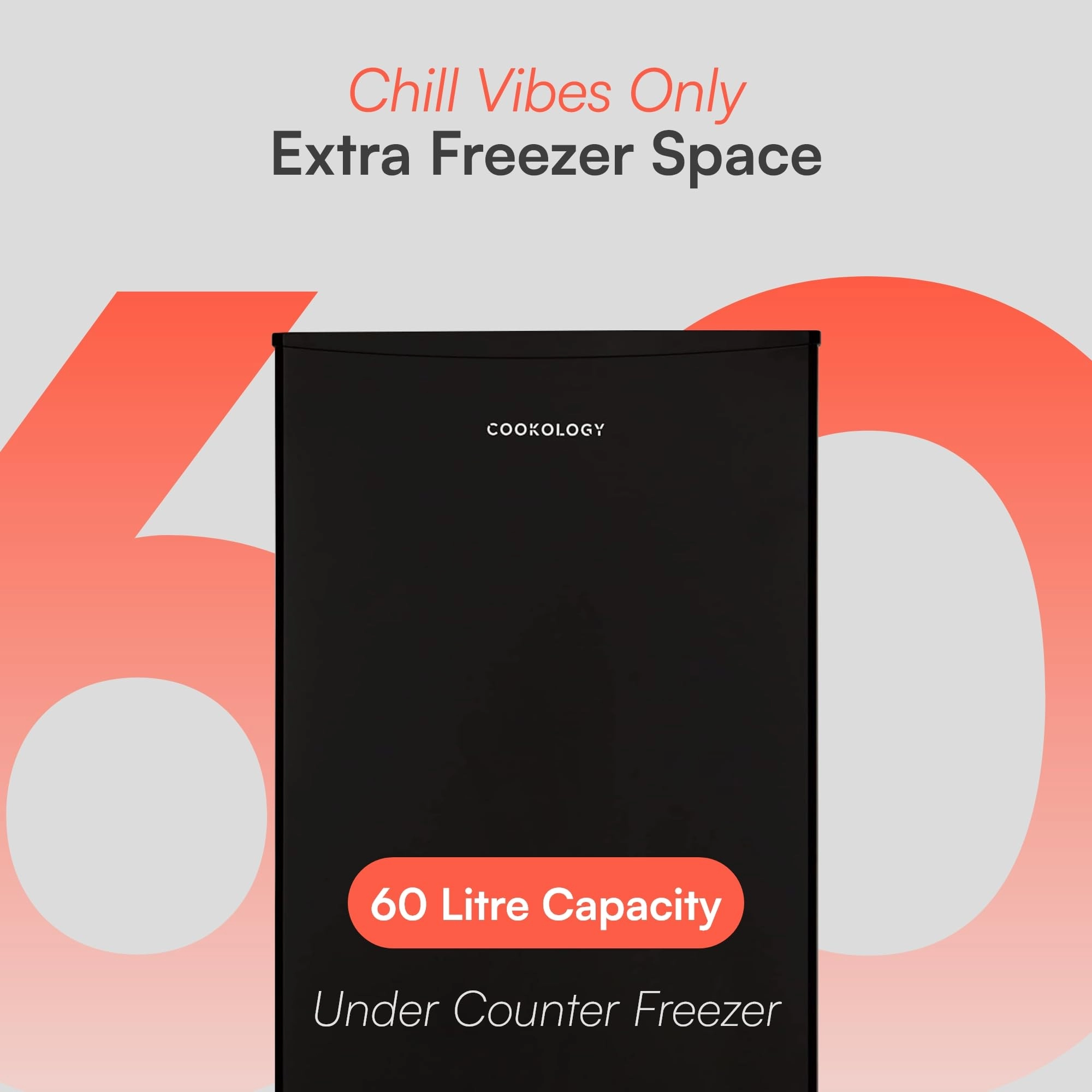 UCFZ60 - Freestanding Under Counter Reversible Door