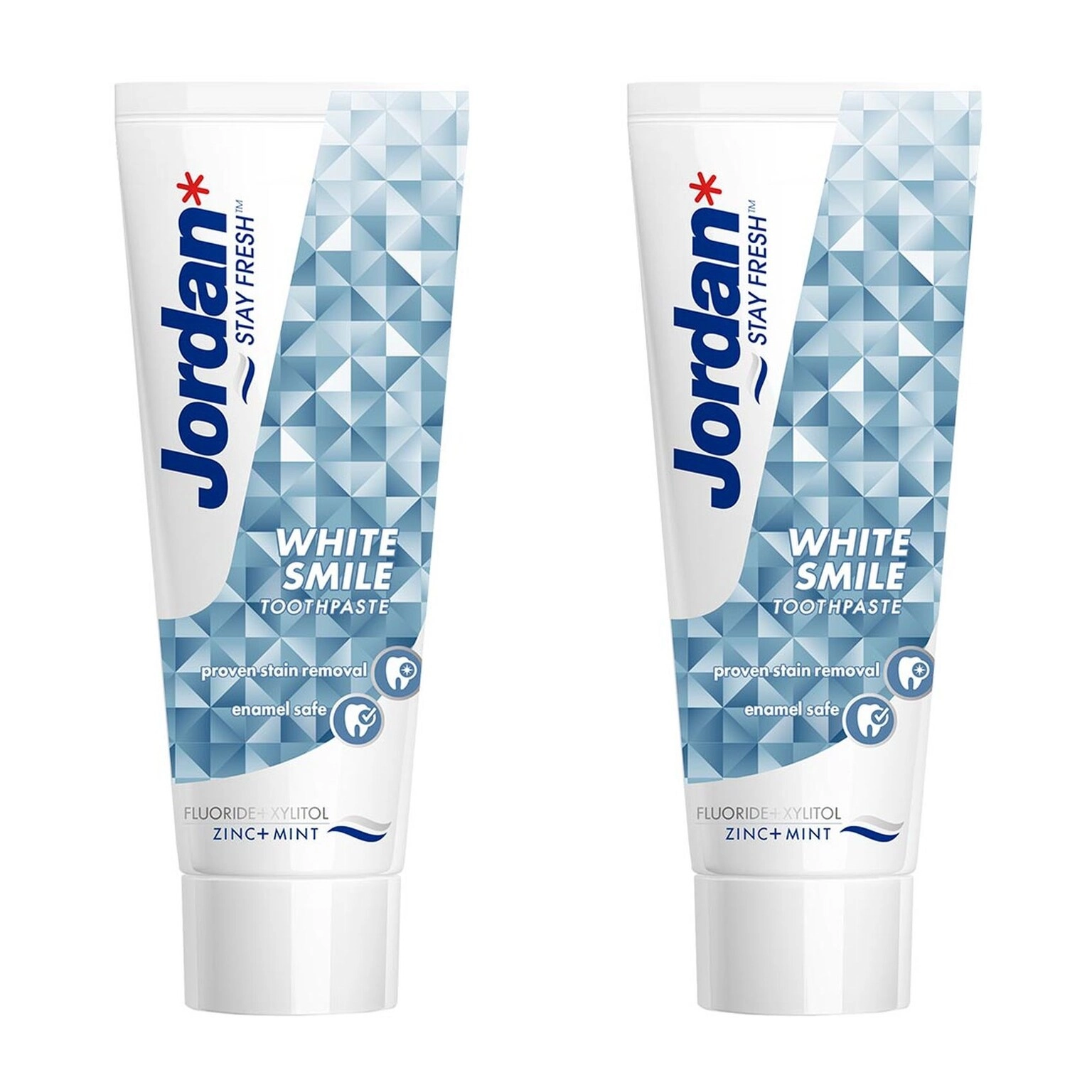 Jordan White Smile Fluoride Toothpaste 75ml
