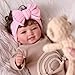 Mia Reborn Baby Doll - 17 Inch Brown Hair Ages 3+