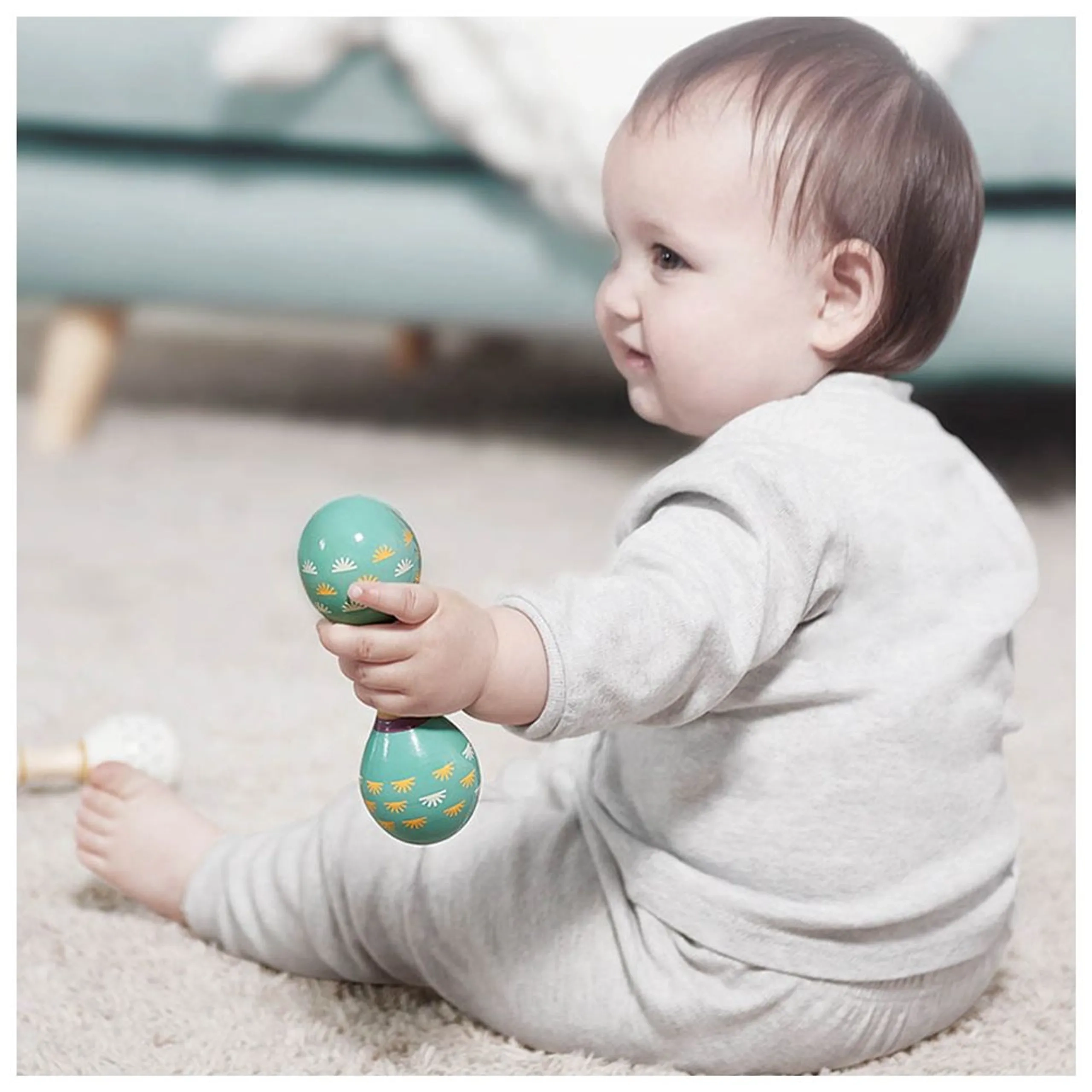 Baby Hammer Rattle - Suitable for 3 to 6 months