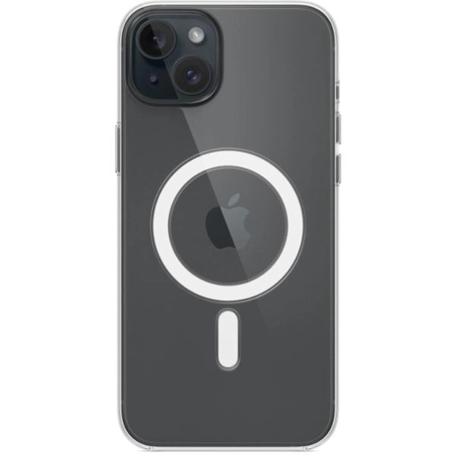 Apple Back Cover Mobile Case Clear with MagSafe for iPhone 15