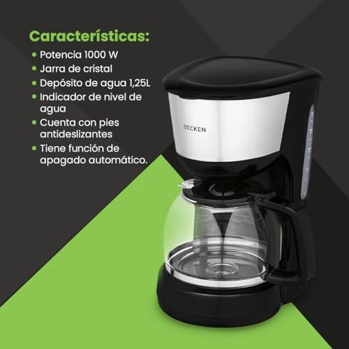 Drip - 12 Cups Permanent Filter Glass Jug