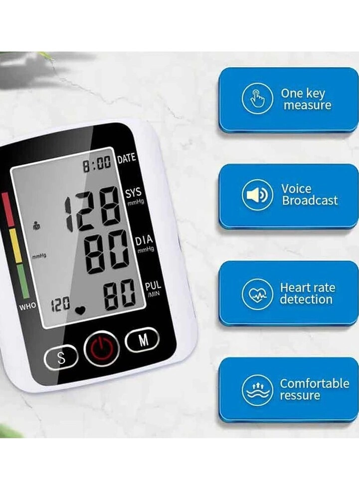 Digital Upper Arm Blood Pressure Monitor