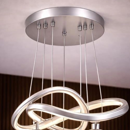 Infinity Ring Chandelier - Dimmable