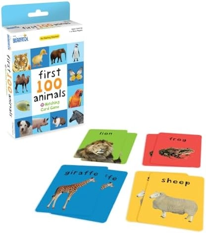 Briarpatch First 100 Words Animals - Card Game