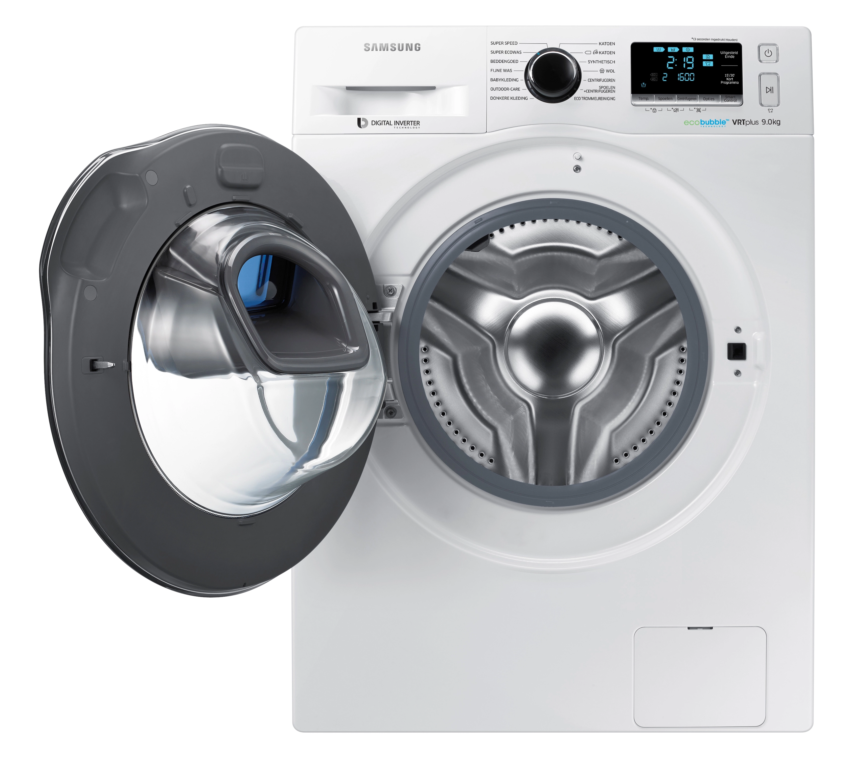 9Kg Front Load Washing Machine - Inverter AI Addwash