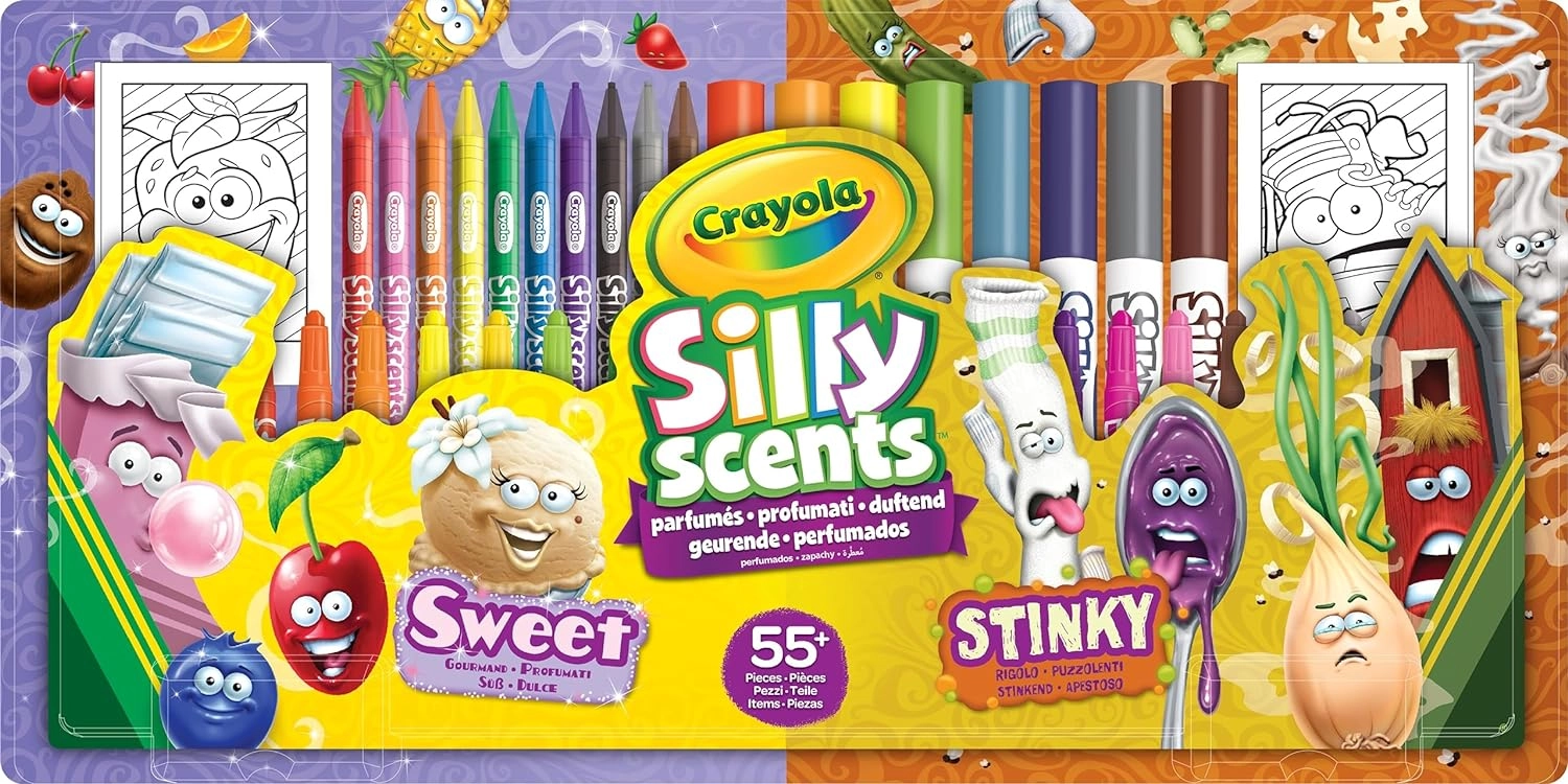 COLOR LAND CHILDRENS TOYS CENTER LLC Silly & Stinky Scents Activity Kit - Scented Markers