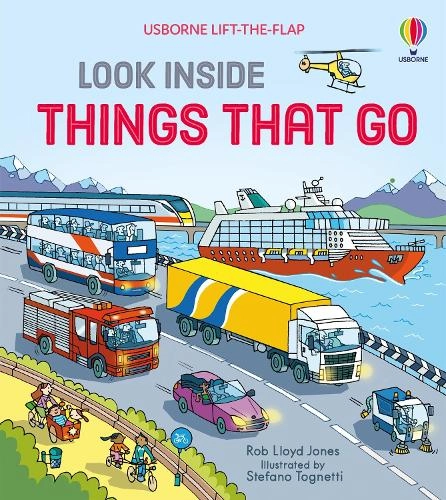 Usborne Publishing Ltd Look Inside Things That Go Cloth Book