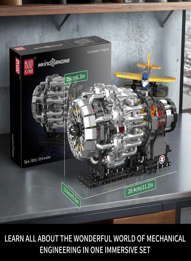 Turbojet Engine (10216) - Motorized STEM