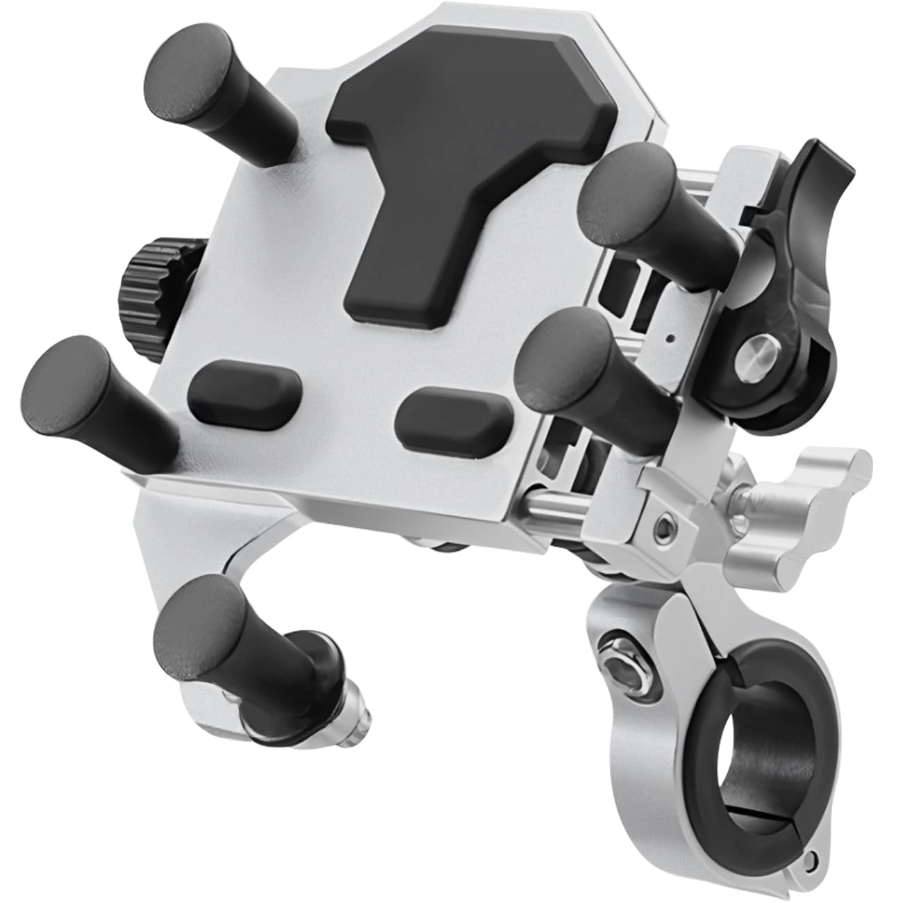 EHERDM Motorcycle Phone Mount Holder - 360° Rotation Adjustable