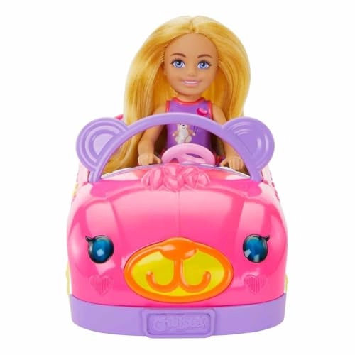 Chelsea Doll & Bear Vehicle Playset - Ages 3+