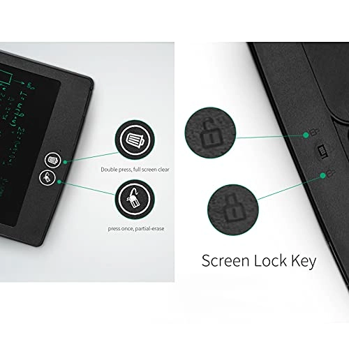 LCD Writing Tablet - 3-6 Years Old 2 pieces