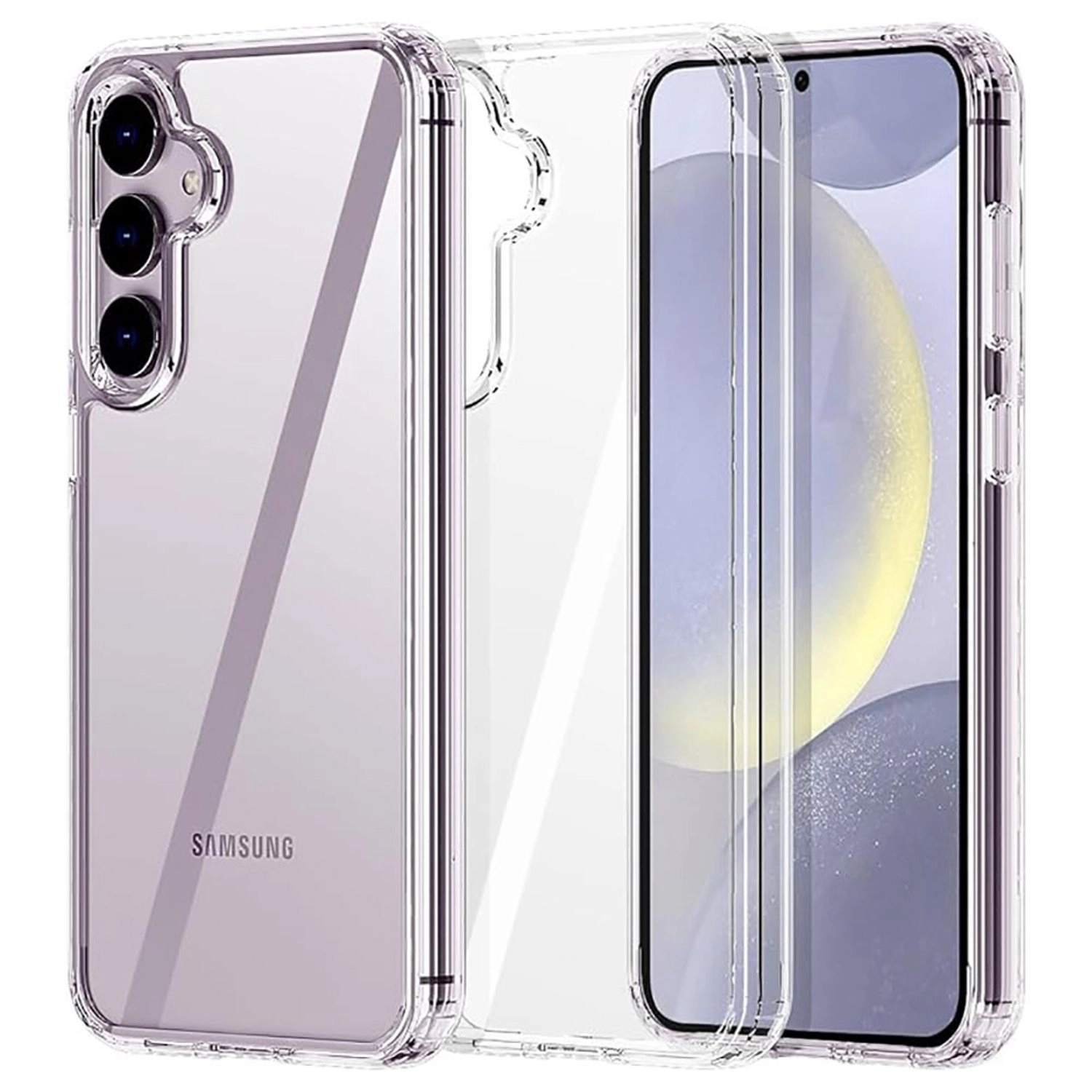 Trands Galaxy S24 Case - Clear Back for Galaxy S24