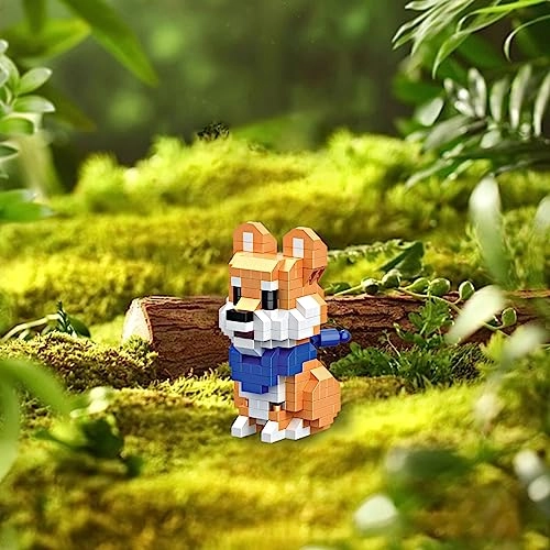 Animal Micro Building Blocks Set - Dog 248 pcs