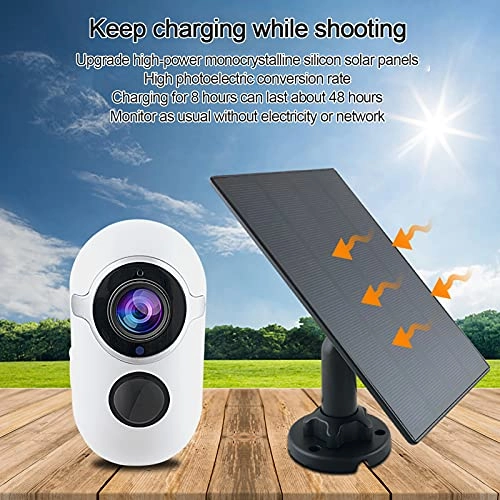 Solar Powered Security Camera 1920x1080P