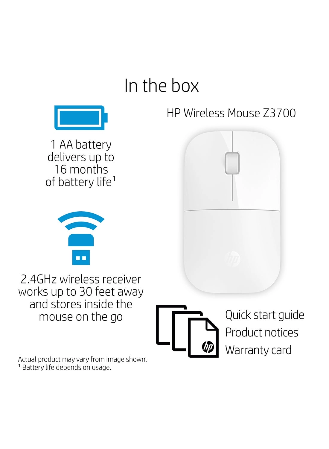 Z3700 Mouse - Wireless