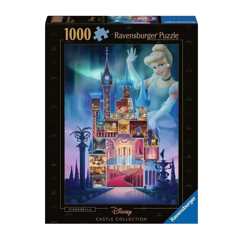 Ravensburger Disney Castle Collection Jigsaw Puzzle Cinderella Puzzle (622-12000259_8) - 1000 pcs