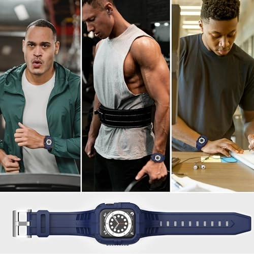 Rugged Watch Band for Apple Watch Series 9 - 44mm