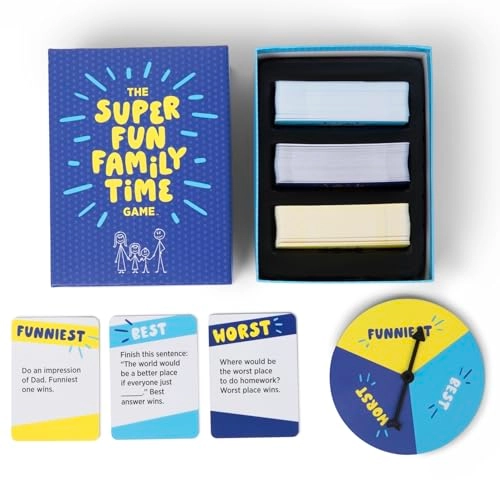 The Super Fun Family Time Game - Card Game