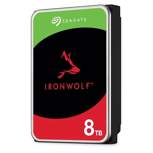IronWolf 3.5" 7200rpm 256MB SATA 6Gb/s (ST8000VN004) - 8TB