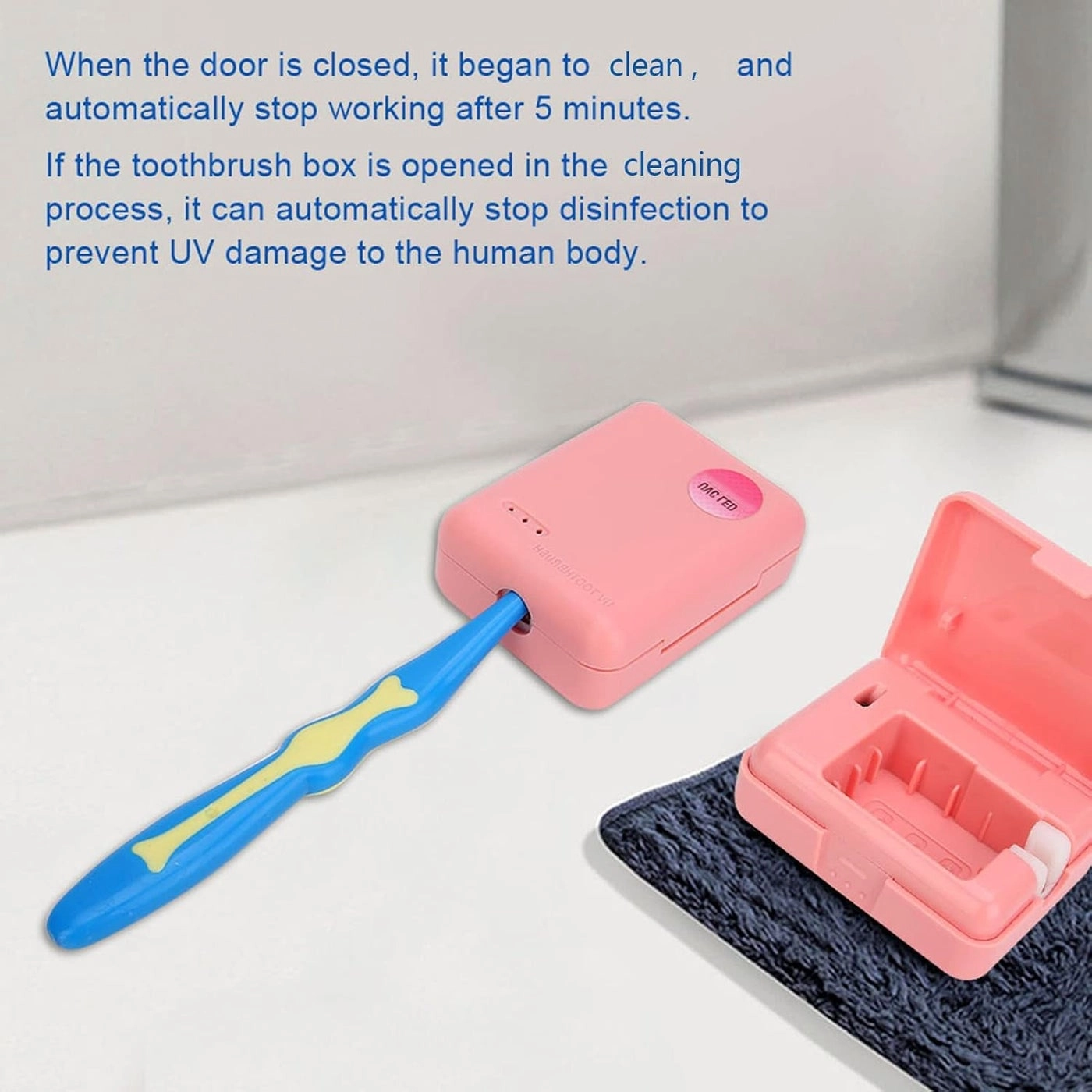 Toothbrush Sterilizer - Wall‑Mounted
