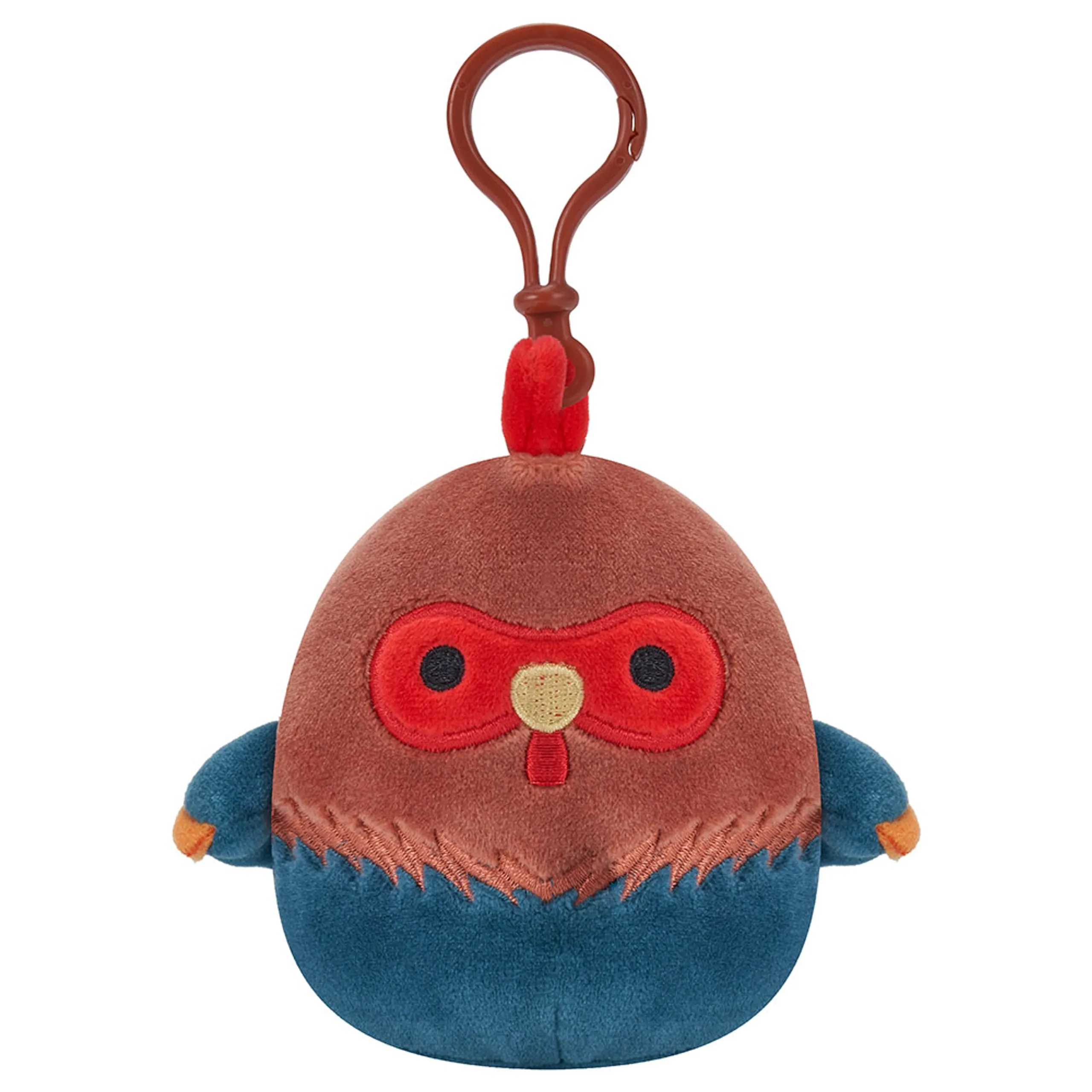 Squishmallows Reed Rooster Tbd - Clip-On 3.5 Inch