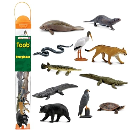 Safari Ltd Everglades TOOB - 3yr Wildlife 11pc