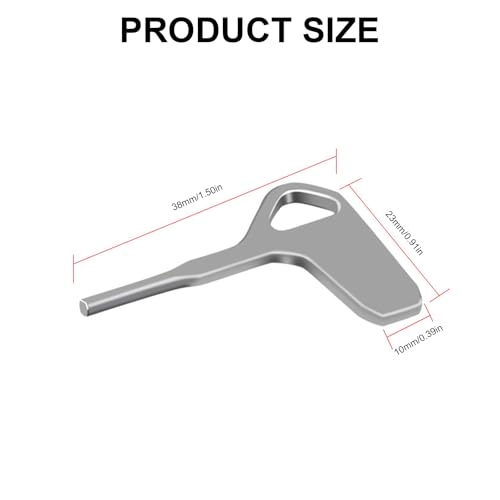 Slotted Screw Wrench - 1/4 Screw Quick Release 38x23x10mm
