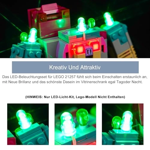 LED Light Set - The Devourer Showdown 21257 Minecraft