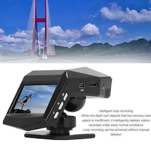 Front and Rear Dash Cam - 1920x1080P/30fps