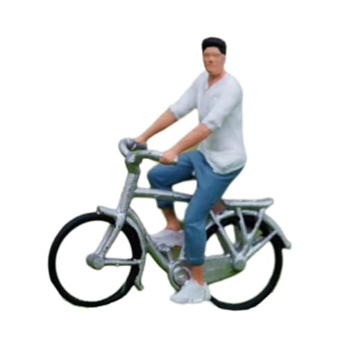 Tiny People Model with Bike - 1:64