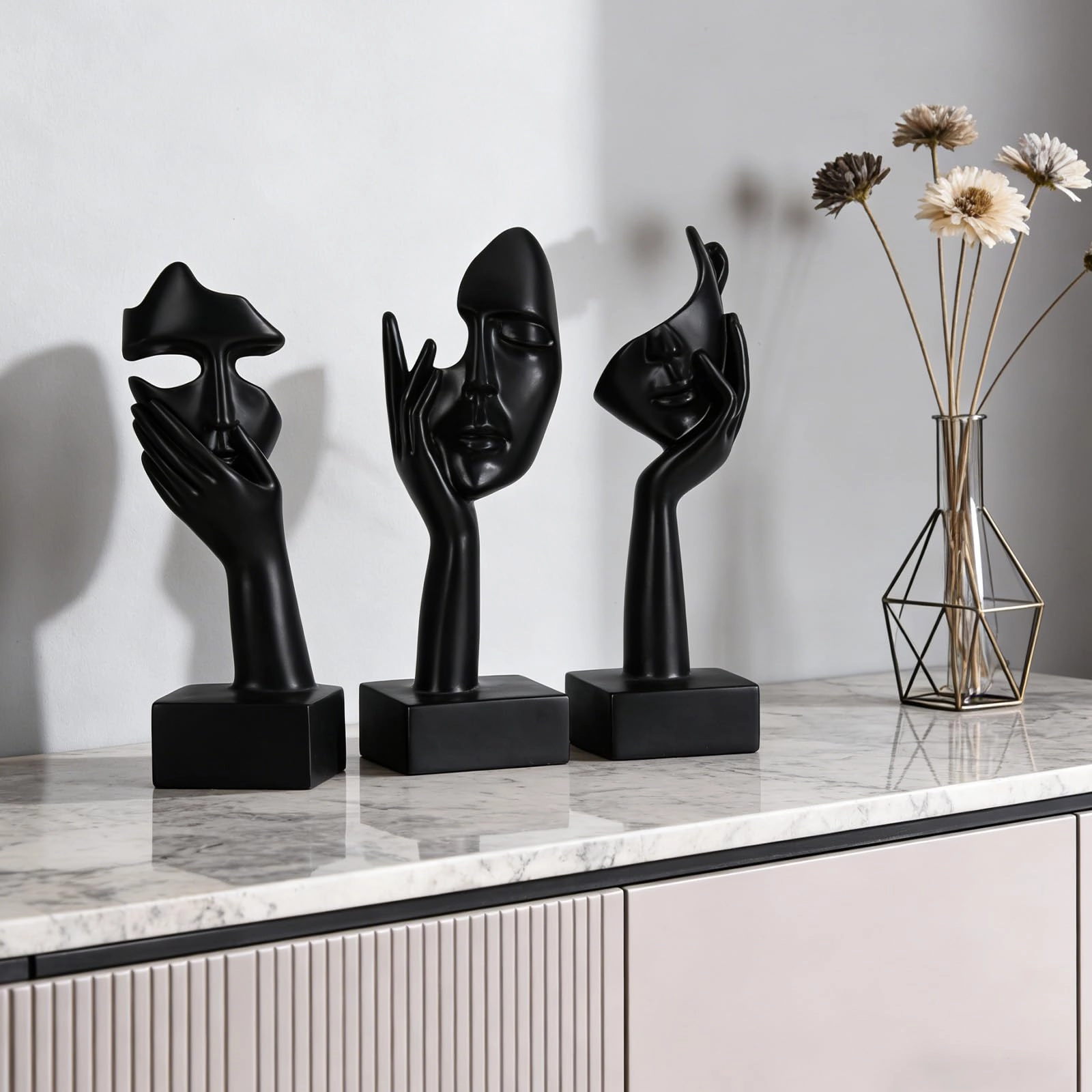 Thinker Statue - Plastic, Resin