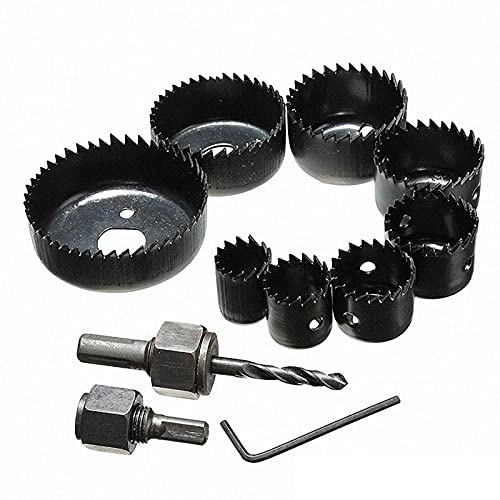 AASONS Hole Saw Kit - 19 to 64mm Wood Plastic Pvc Soft Metal