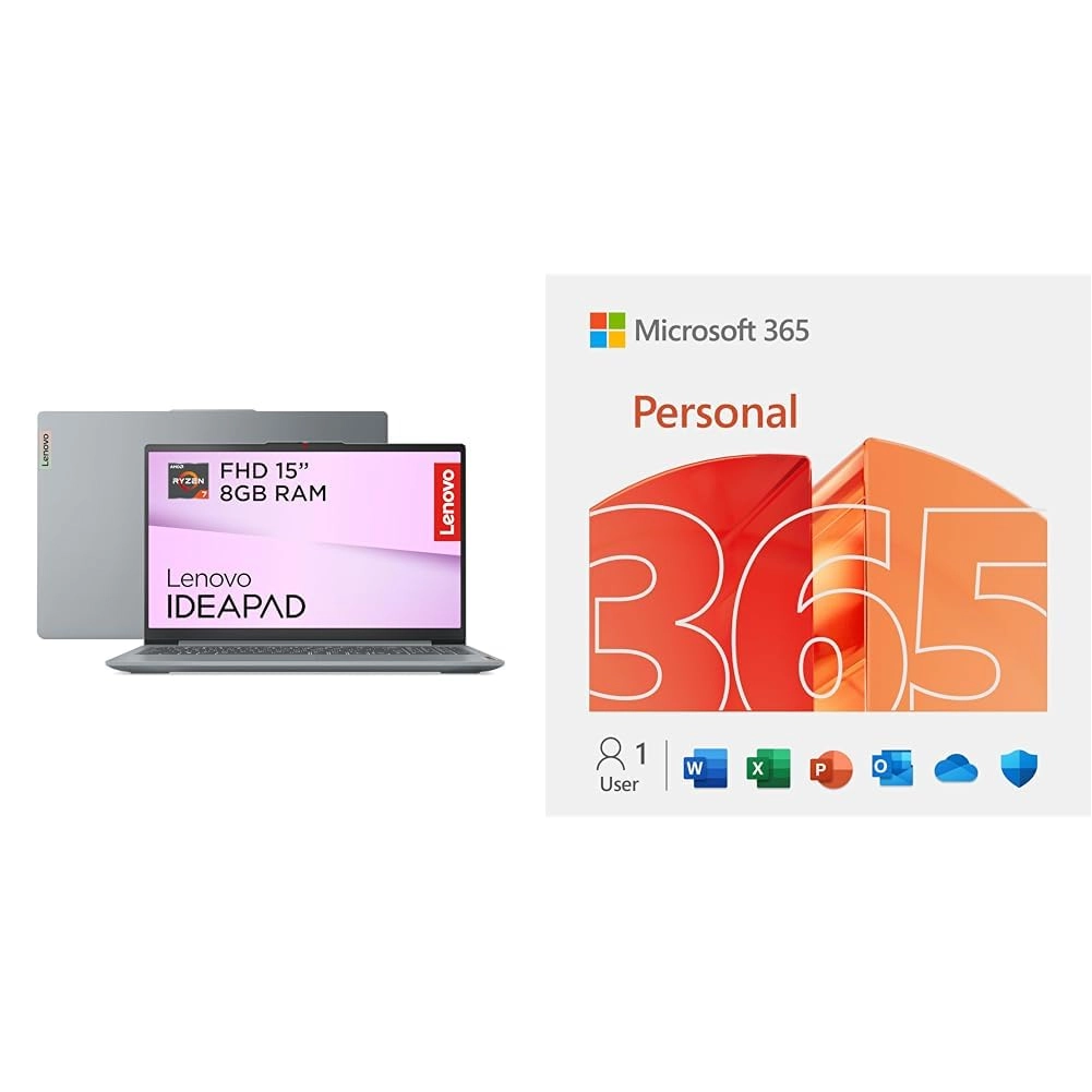 IdeaPad Slim 3 15ABR8 82XM005LAX - 15'' Ryzen7-7730U 8GB DDR4 512GB SSD