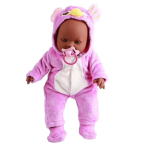 Reborn Baby Doll - 16 Inch Vinyl Black